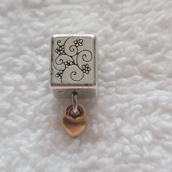Brighton Daisy Cube Spacer Bead NWOT Retired - Picture 1 of 7